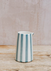 Musango Candy Stripe Creamer in Dove Grey