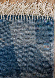 Tweedmill Catalo Throw in Bijou Blue Catalo Throw in Bijou Blue