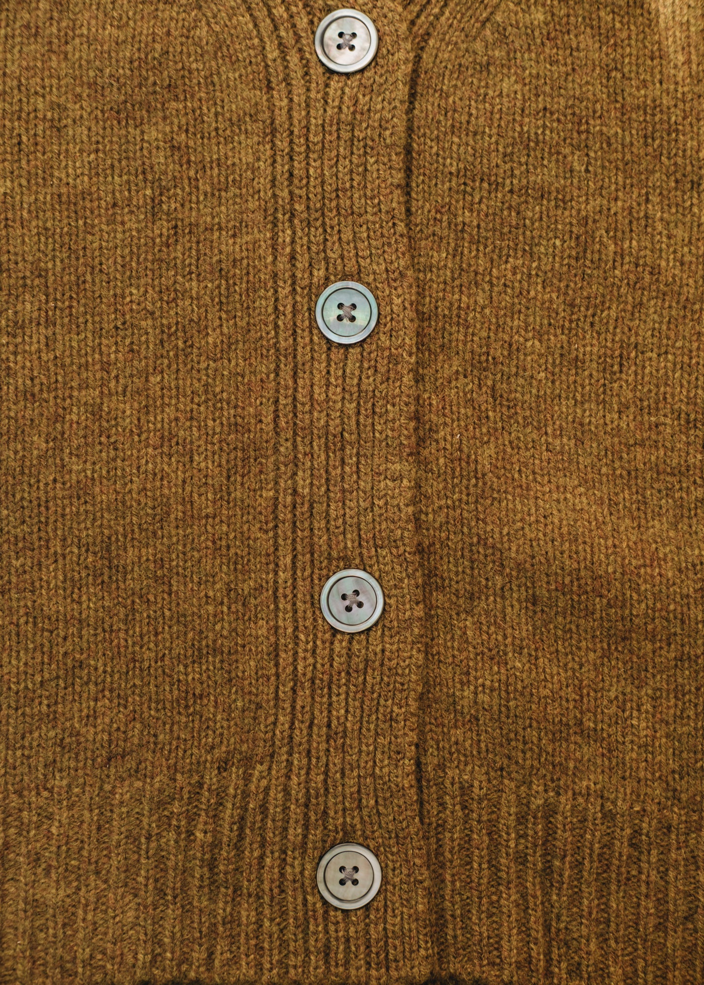 Cash-Ca Chunky Long Sleeve V-Neck Cardigan in Olive