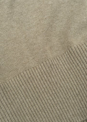 Cash-Ca Crew Neck Slipover in Safari