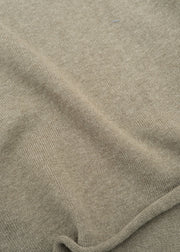 Cash-Ca Wide Body Crew Neck Sweater in Safari