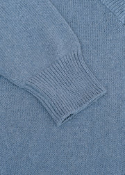 Cash-Ca Oversized V-Neck in Denim