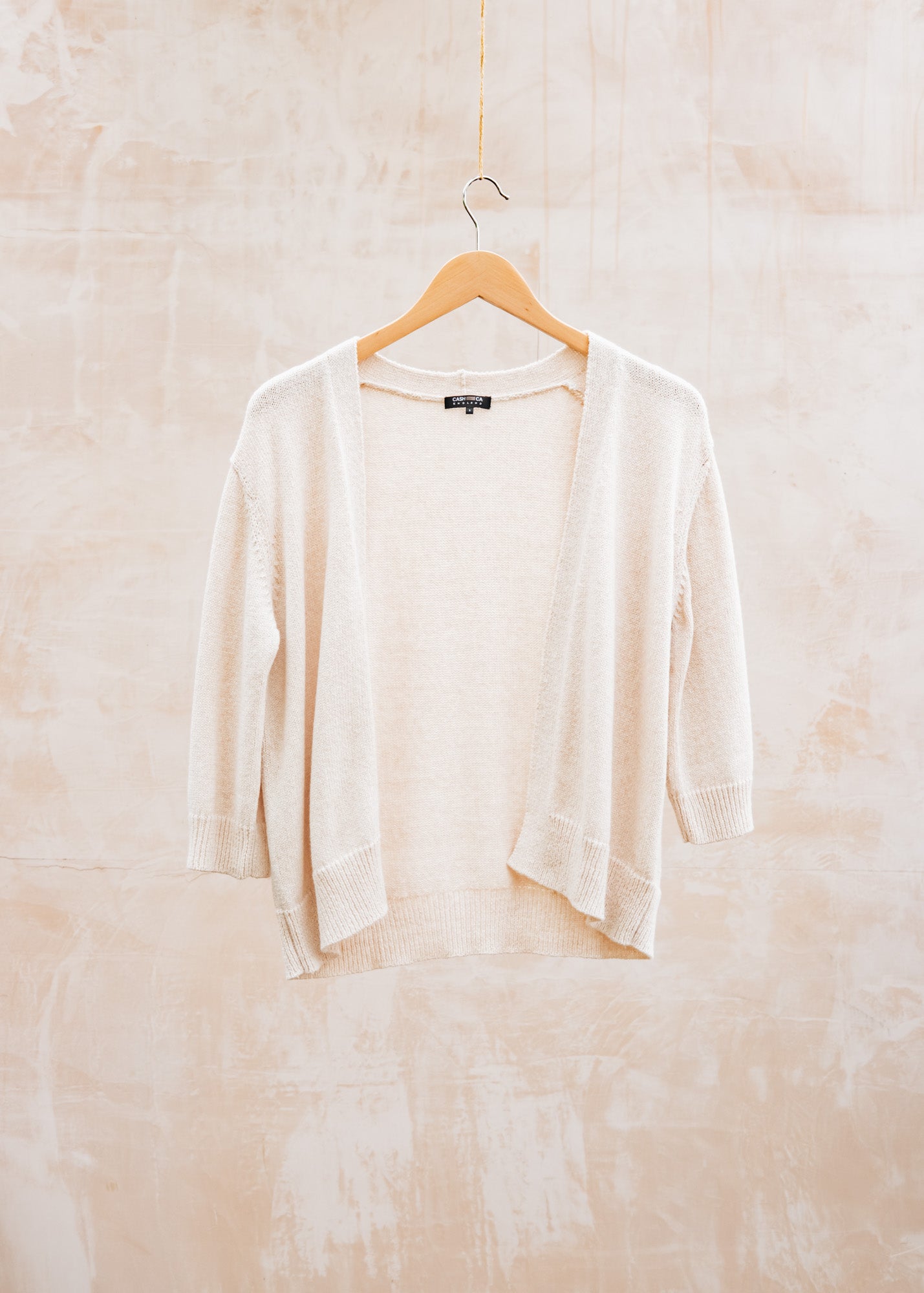 Short Edge to Edge Cardigan in Calico