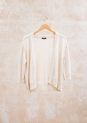 Short Edge to Edge Cardigan in Calico