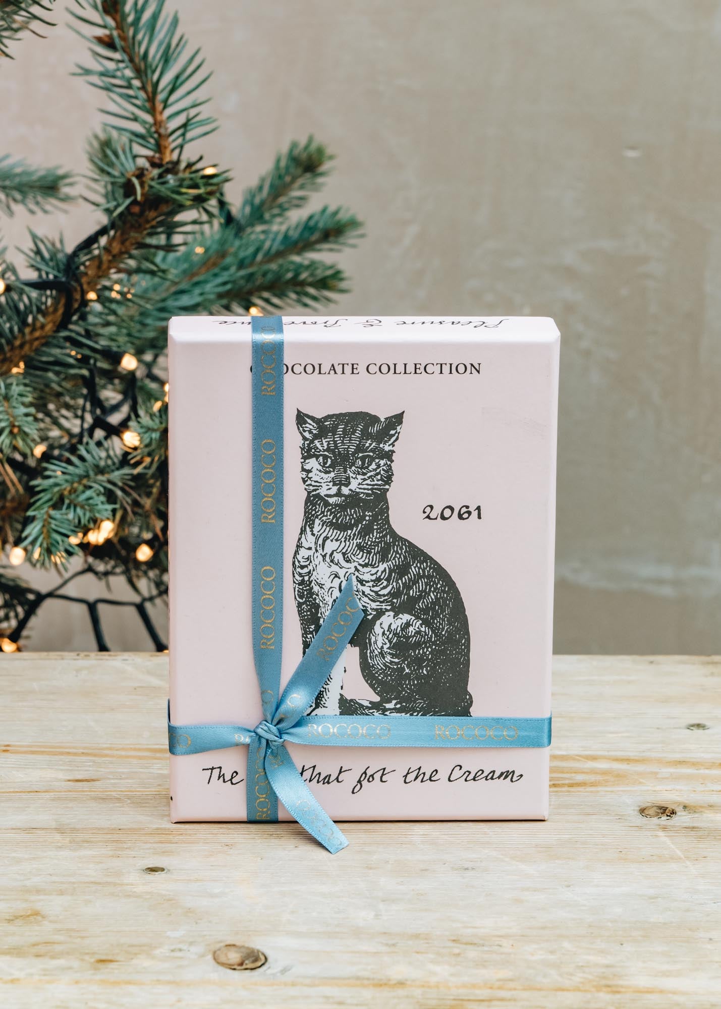 Rococo Cat Got The Cream Chocolate Box, 12 pieces