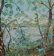 Burford Gallery Looking Across the Thames to Chiswick