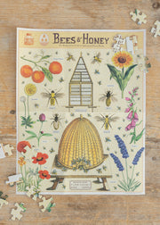 Cavallini & Co. Bees and Honey Puzzle, 1000 pieces