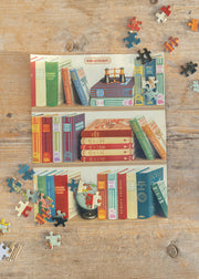 Cavallini & Co. Library Books Puzzle, 1000 pieces