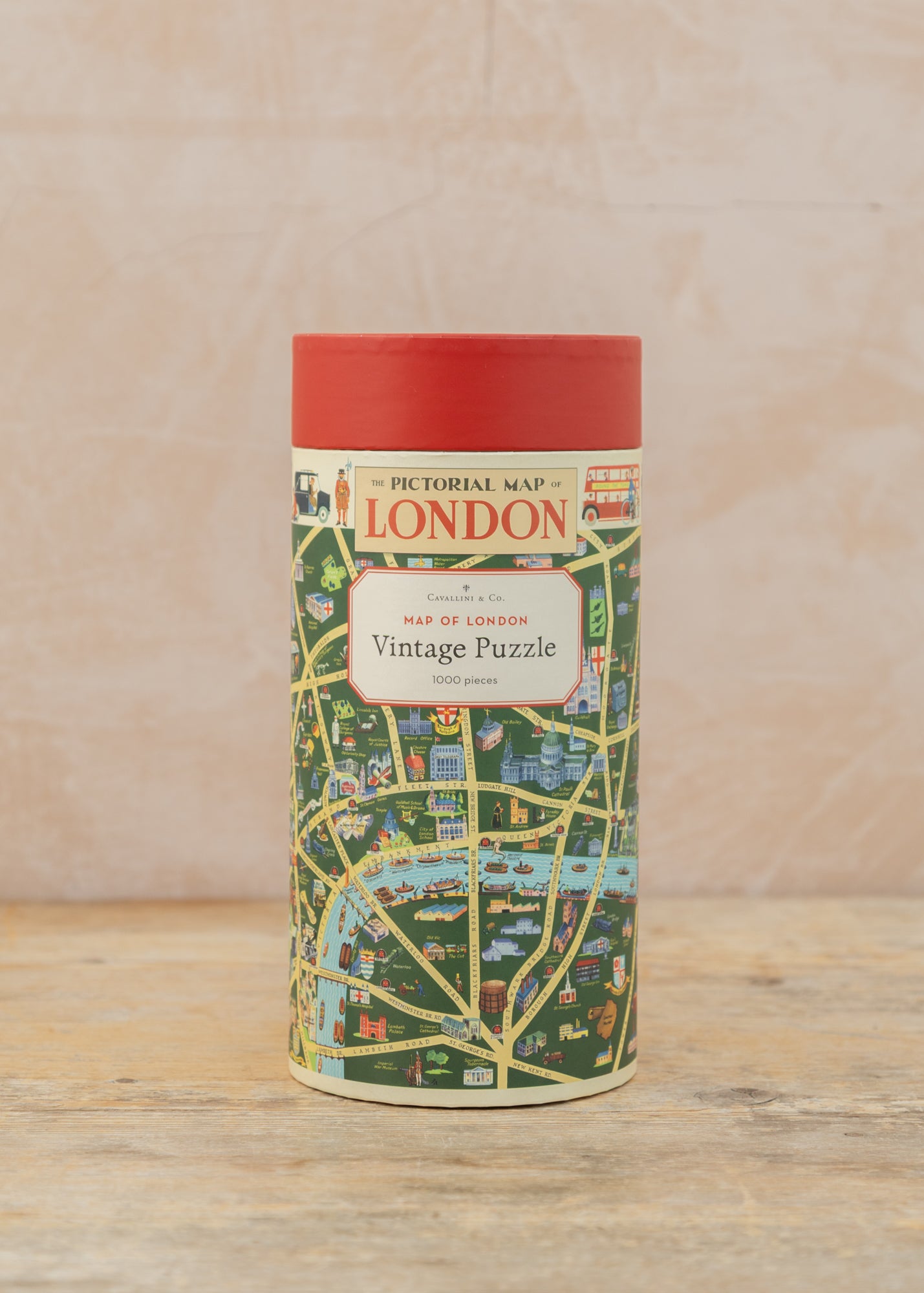 London Map Puzzle, 1000 pieces