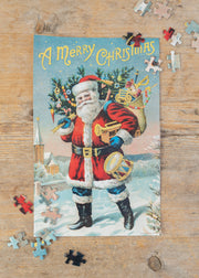 Cavallini & Co. Santa Claus Vintage Puzzle, 500 pieces