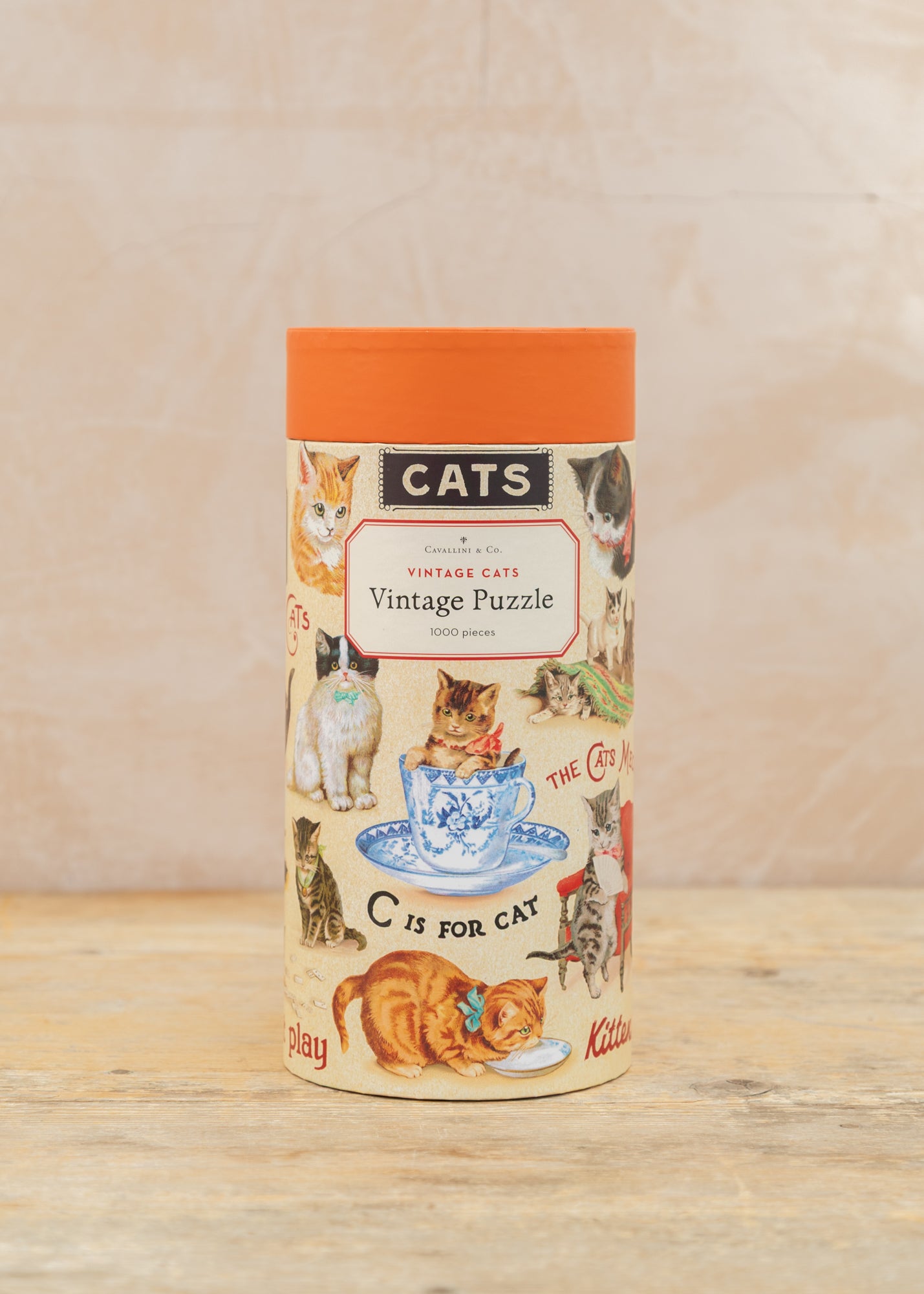 Vintage Cats Puzzle, 1000 pieces