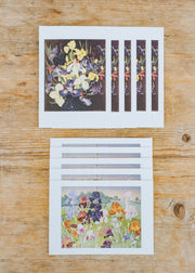 Art Angels Cedric Morris, 'Group of Irises c.1940' and 'Several Inventions' Printed Notecards, pack of ten