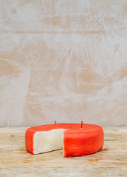 Cheese Wheel Candle