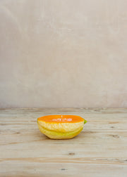 Graziani Half Cantaloupe Melon Candle