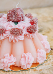 Cereria Introna Pink Pudding Candle