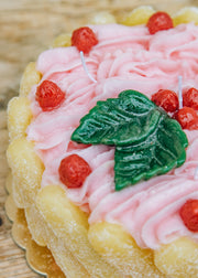 Cereria Introna Sponge Finger Cake Candle