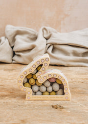 Easter Bunny with Milk Chocolate Mini Eggs, 150g