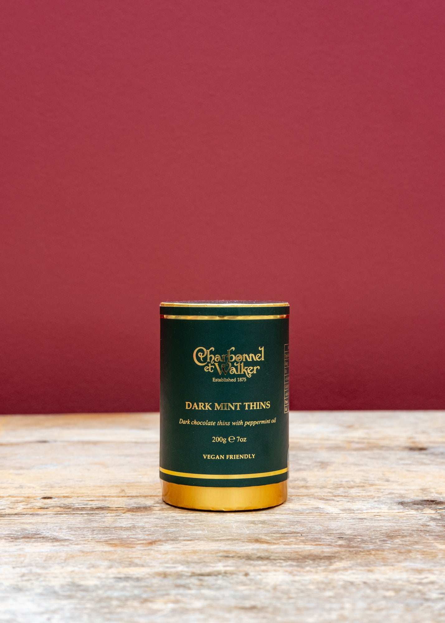 Dark Chocolate Mint Thins, 200g