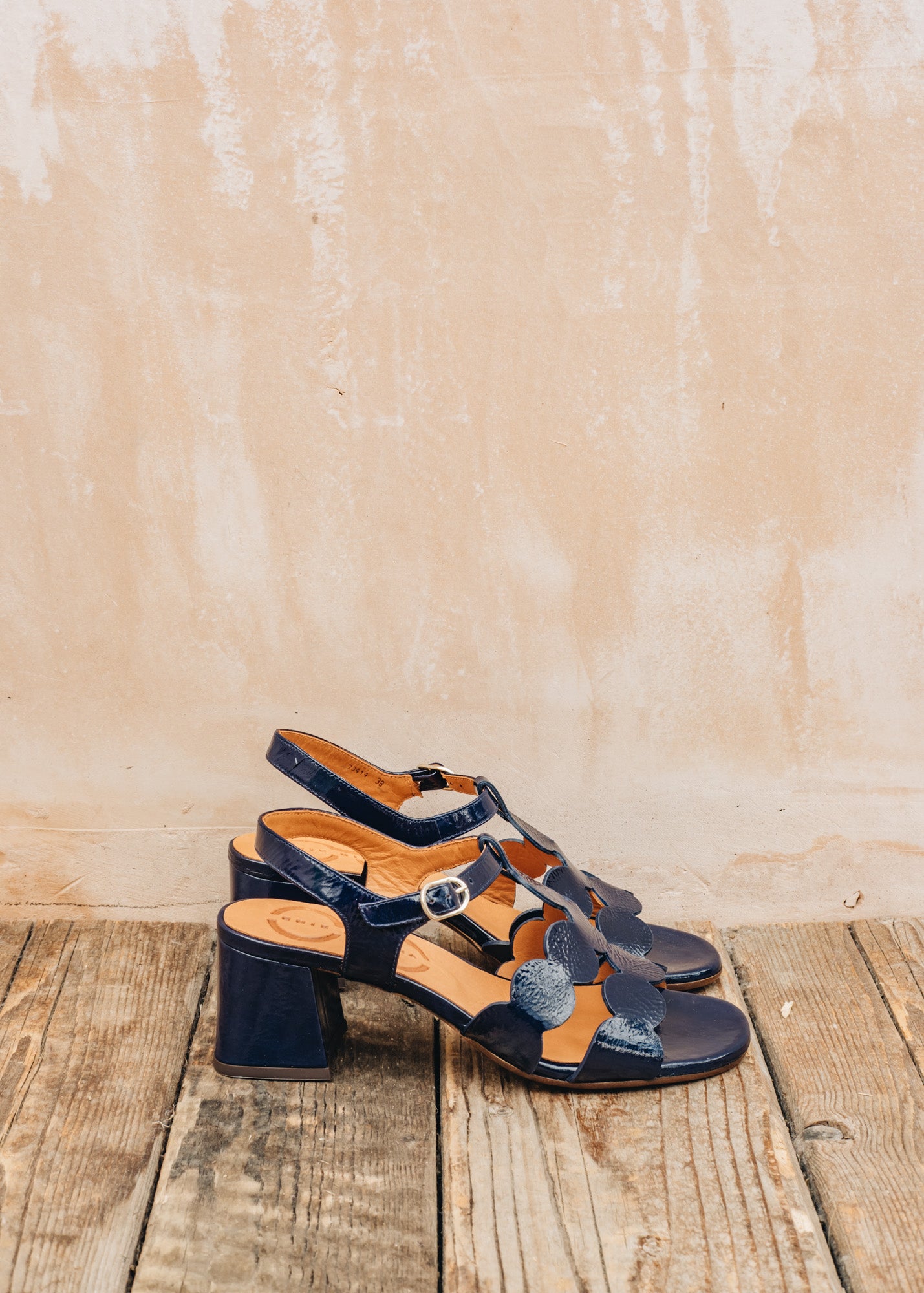 Birkenstock Laize Shoes in Navy Sucre