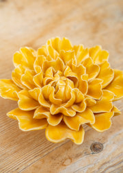 Burnt Yellow Tundra Carnation Wall Decoration