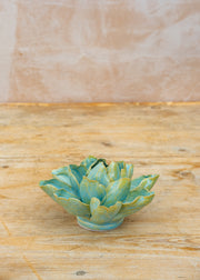 Chive Robin's Egg Blue Aurora Water Lily Wall Decoration