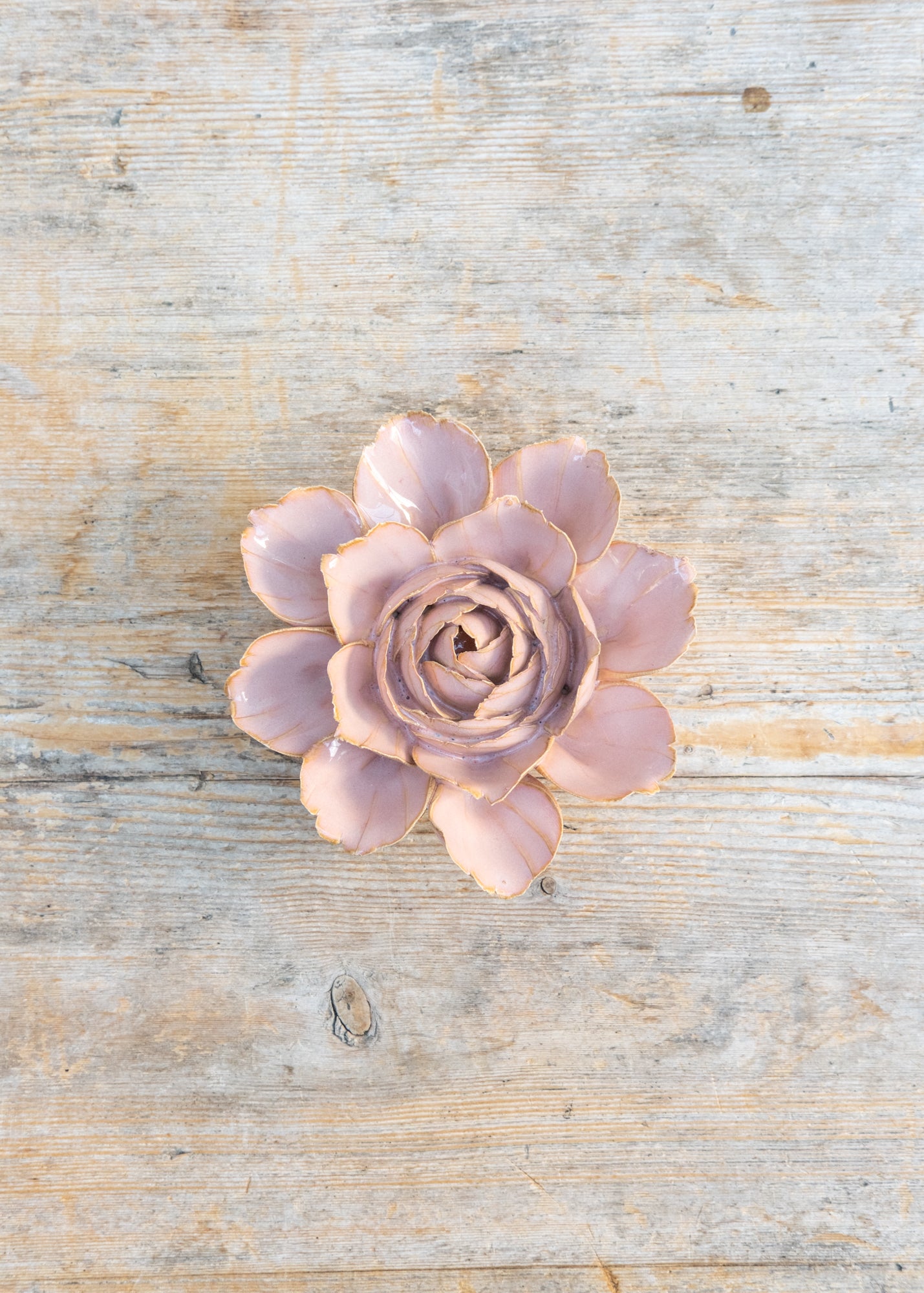 Rose Pink Camellia Wall Decoration