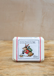 Tom Chambers Chocolate Parline and Salted Country Bunny with Eggs, twelve pieces