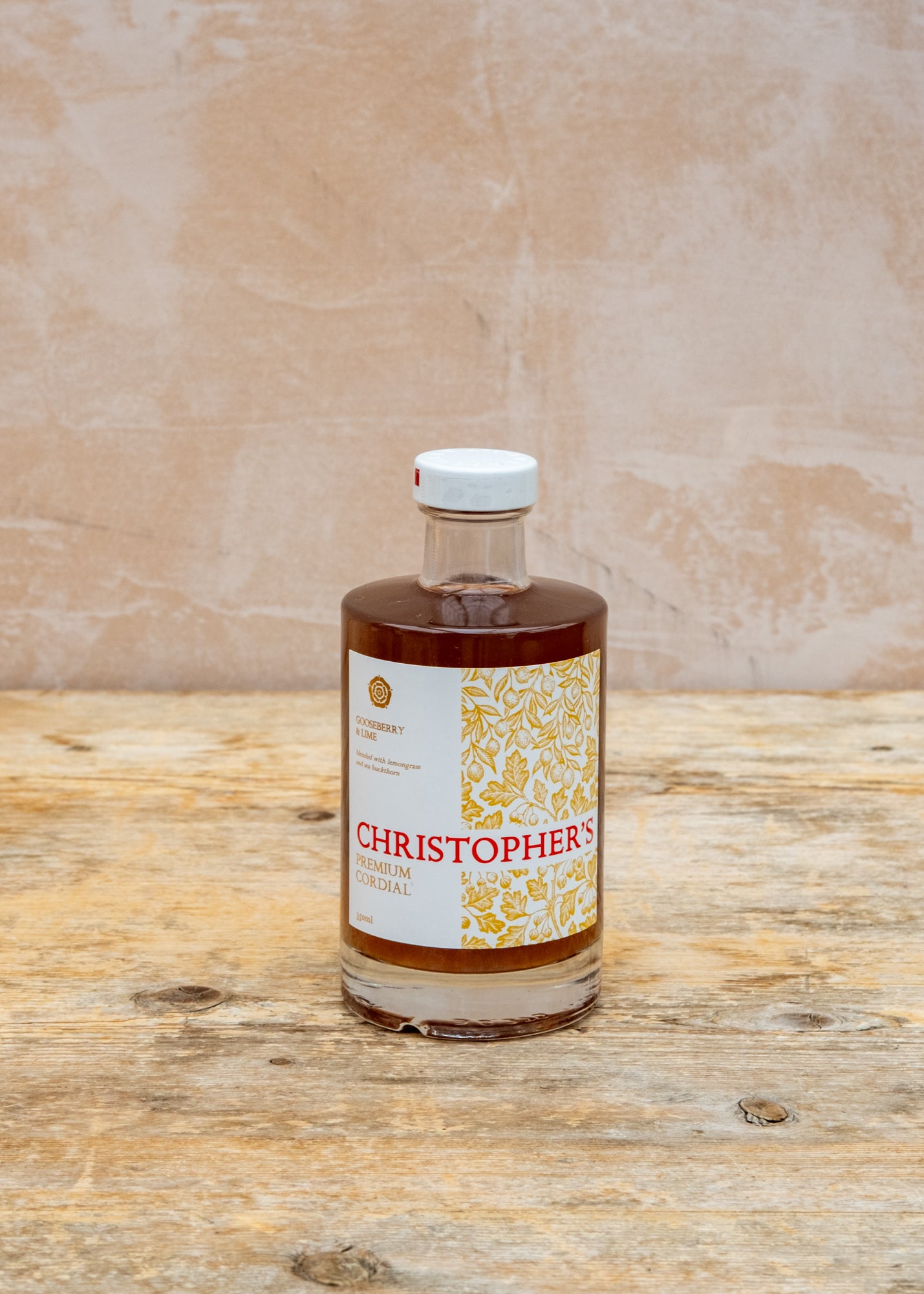 Gooseberry and Lime Cordial, 350ml