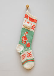 ChunkiChilli Traditional Santa Christmas Stocking