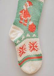 ChunkiChilli Traditional Santa Christmas Stocking