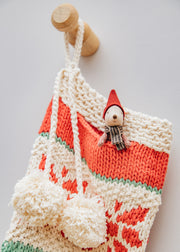 ChunkiChilli Traditional Santa Christmas Stocking