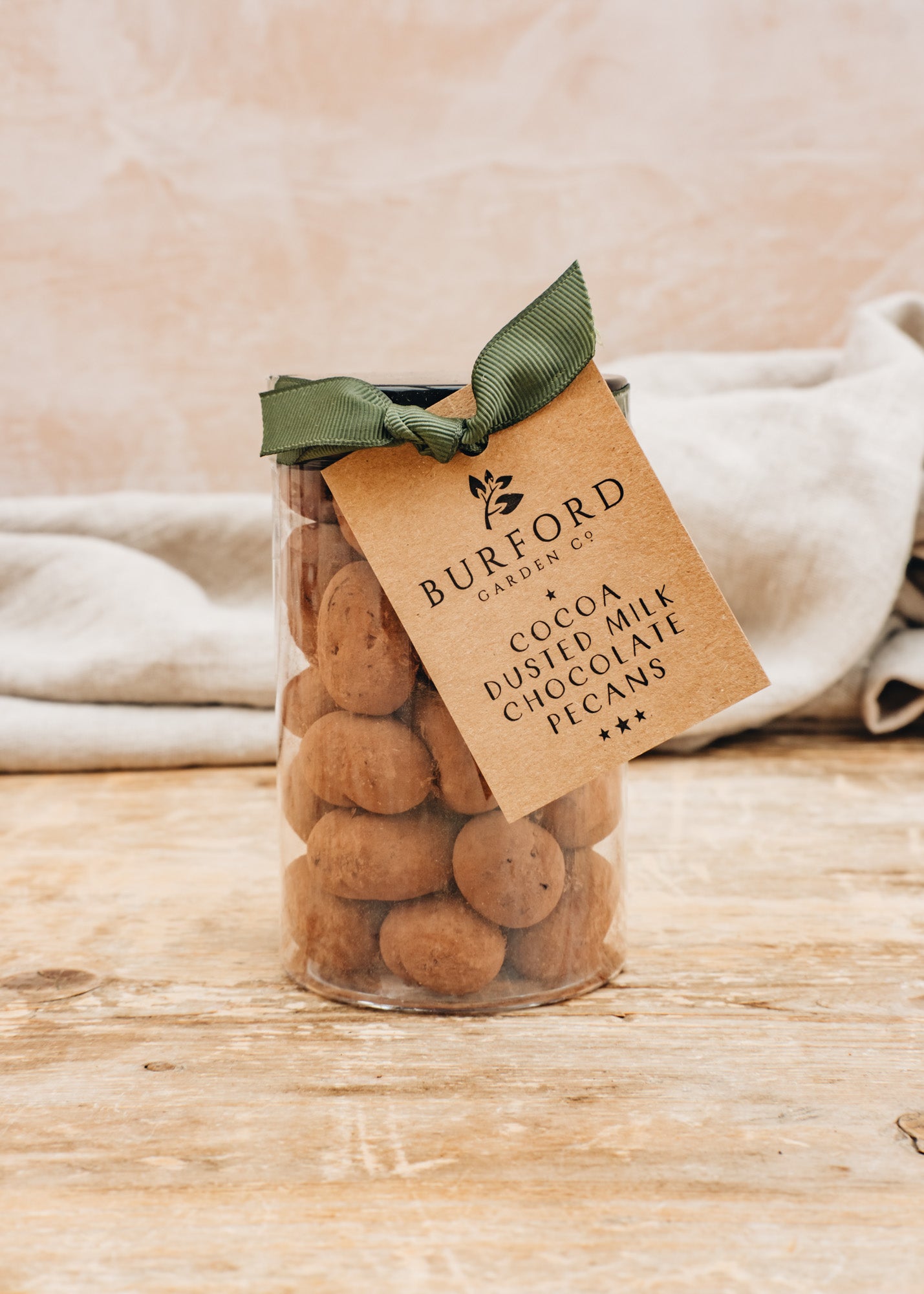 Farhi Cocoa Dusted Milk Chocolate Pecans