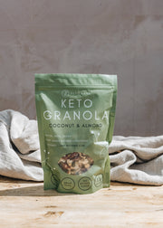 Keto Coconut and Almond Vegan Granola