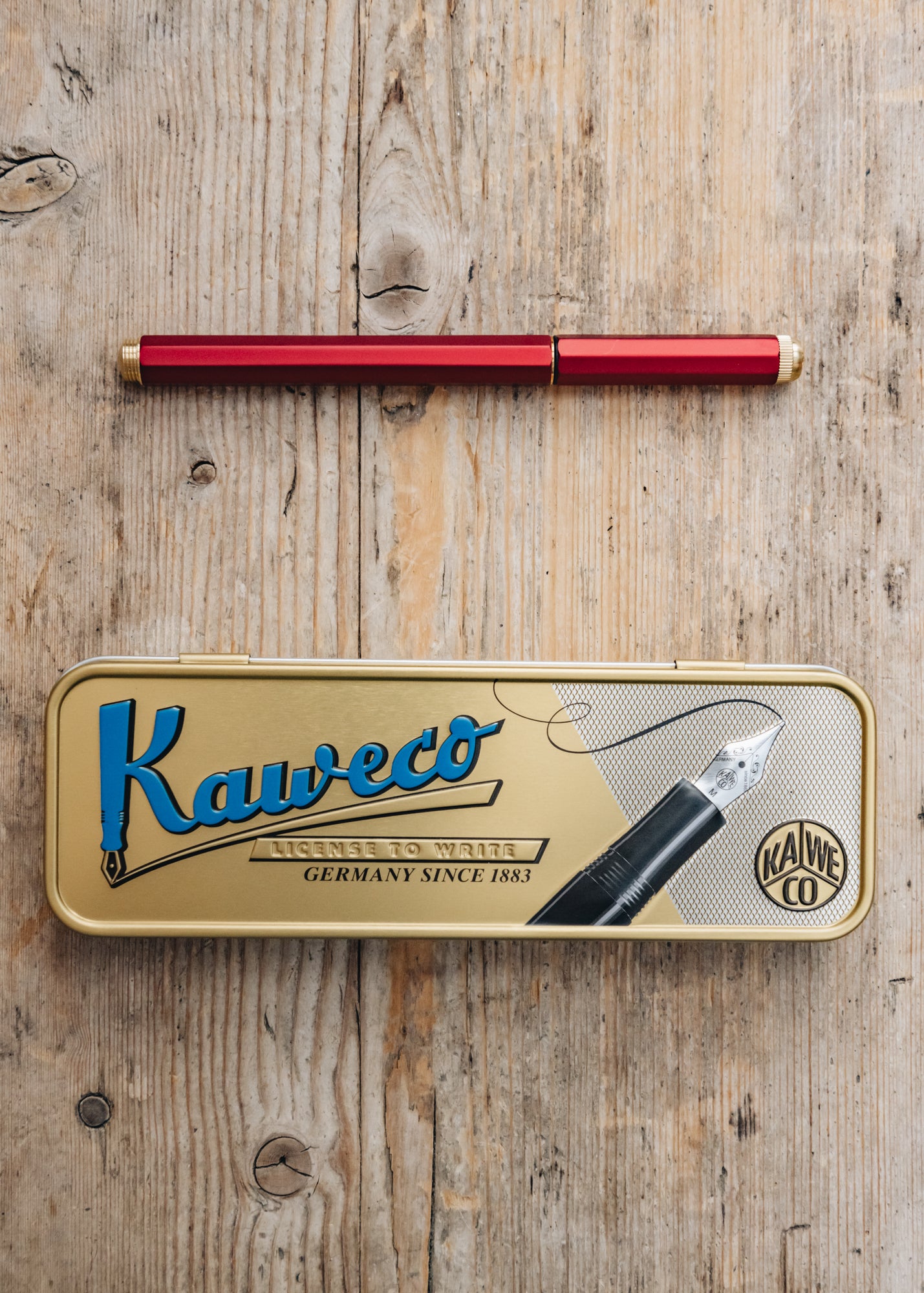 Kaweco Collection Fountain Pen in Special Red, Medium Nib