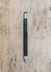 Suck UK Troika Construction Multi-Tool Pen in Black