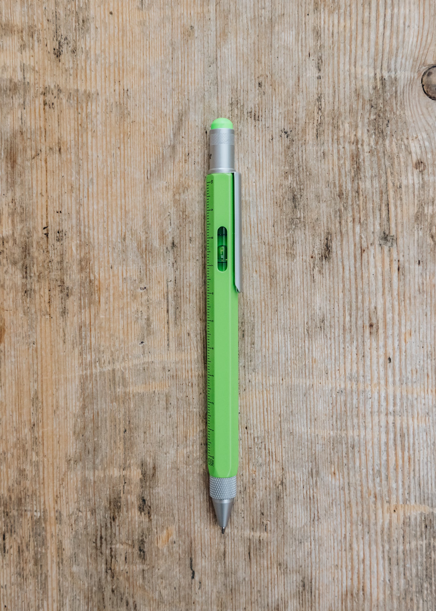 Art Angels Troika Construction Multi-Tool Pen in Neon Green