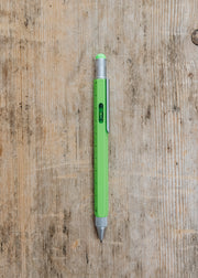 Art Angels Troika Construction Multi-Tool Pen in Neon Green