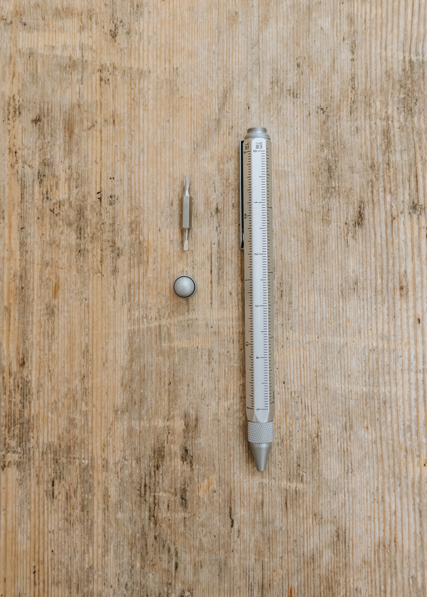 Troika Construction Multi-Tool Pen in Silver
