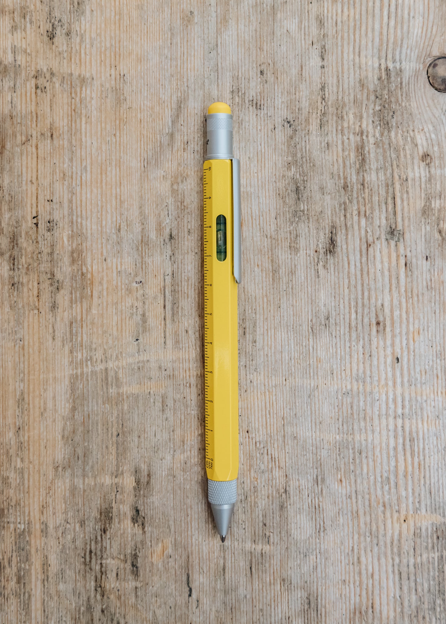 Papier Troika Construction Multi-Tool Pen in Yellow