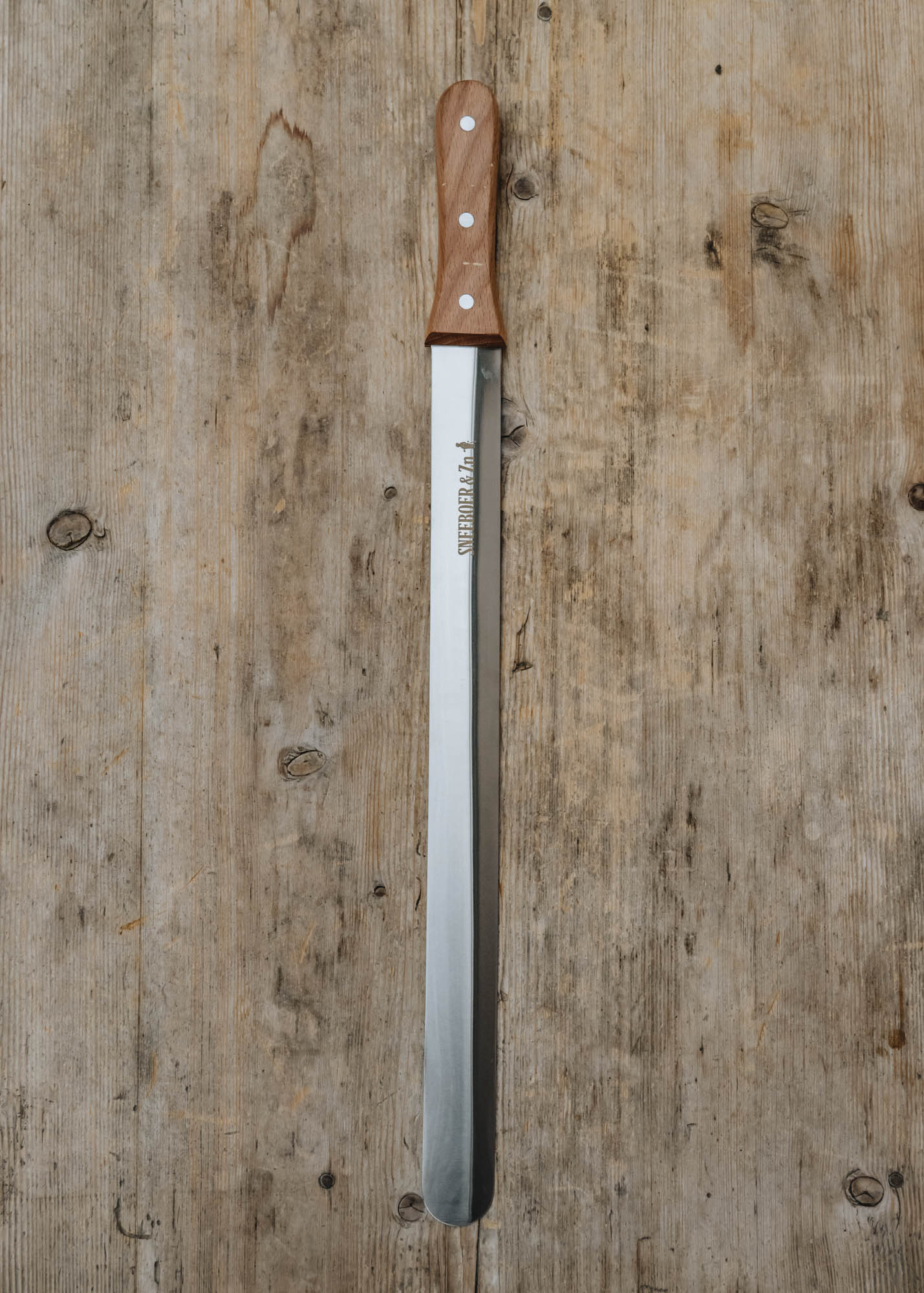 Sneeboer Container Knife with Red Beech Handle