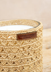 Côté Bougie Oriental Raphia Zina Large Candle