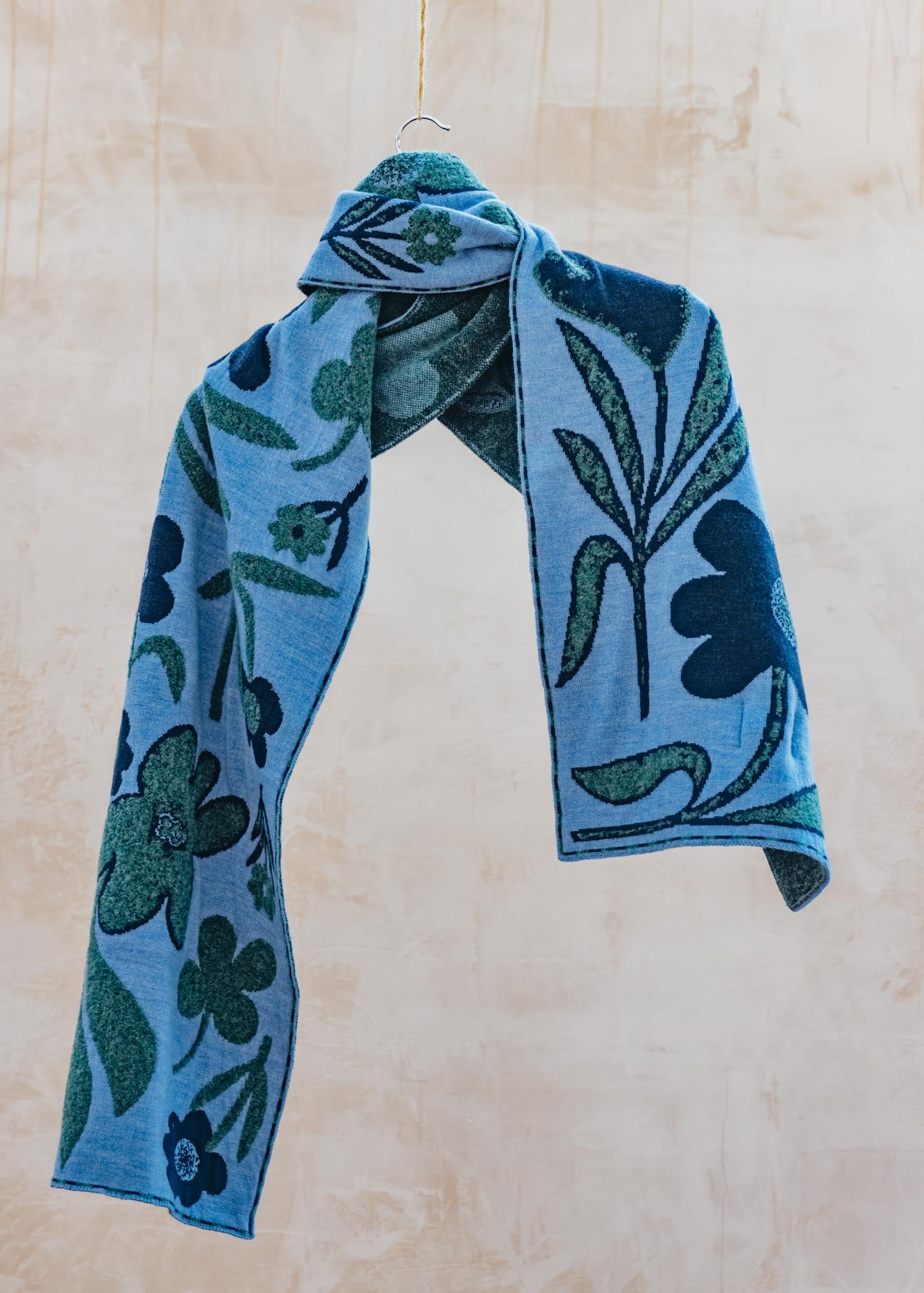 Cotswold Knits Swinbrook Botanic Scarf (bespoke colourway 2)