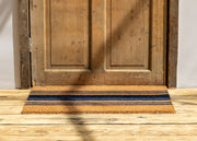 Cotswold Rope Navy Central Stripe Coir Doormat