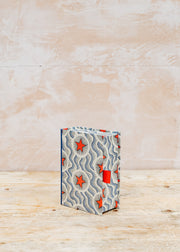 Wooden Spoon A6 Keepsake Box in Deep Red Star