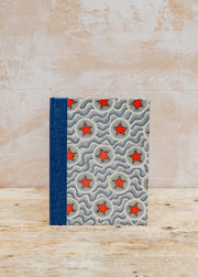 Wooden Spoon Medium Photo Album in Deep Red Star