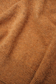 William Lockie Crew Neck Pullover in Gazelle