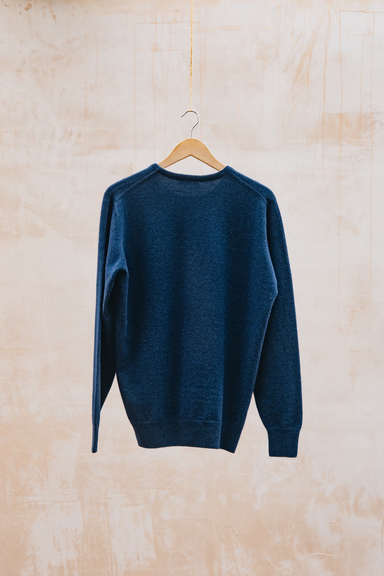 William Lockie Crew Neck Pullover in Regatta