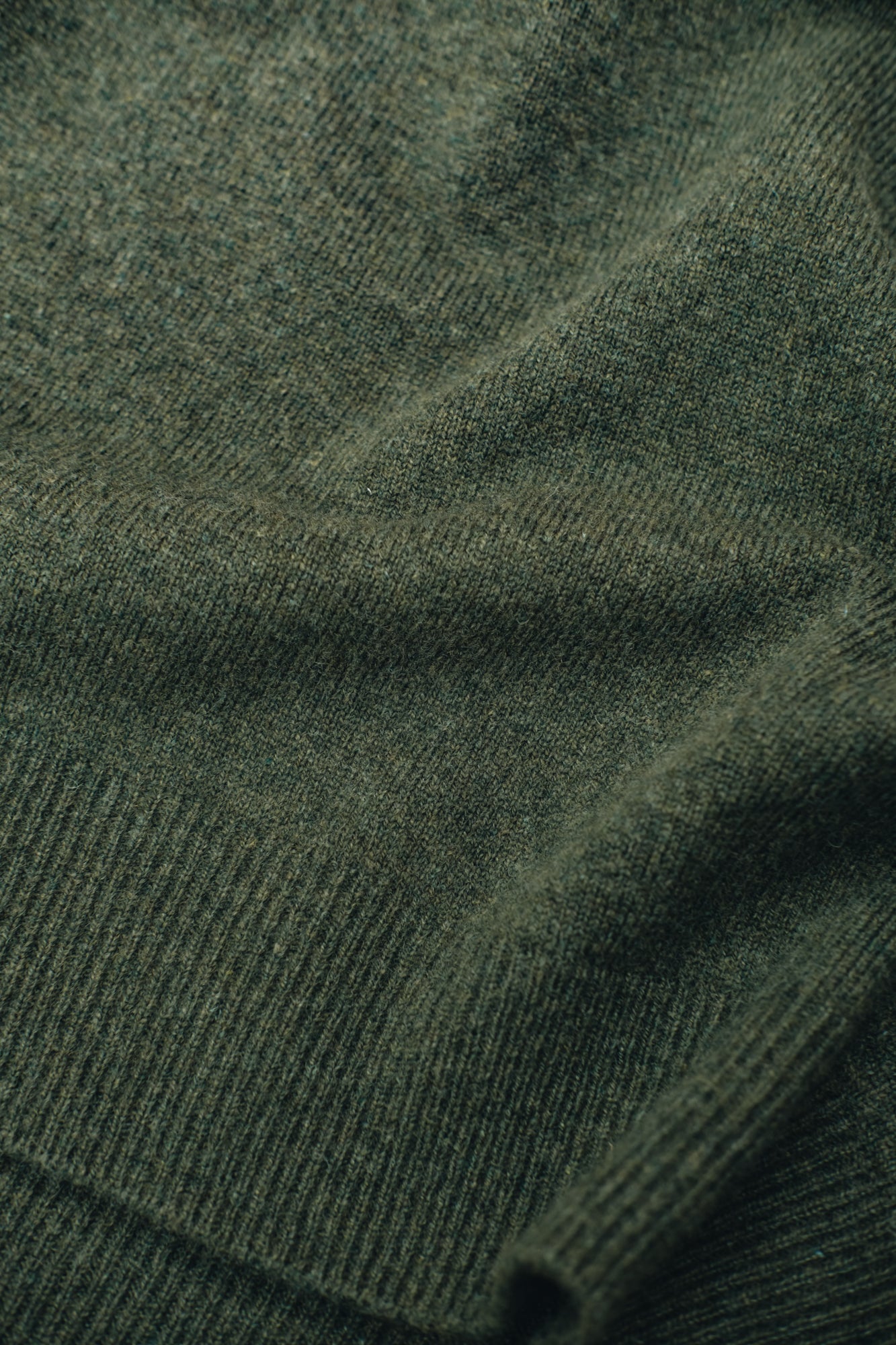William Lockie Crew Neck Pullover in Rosemary