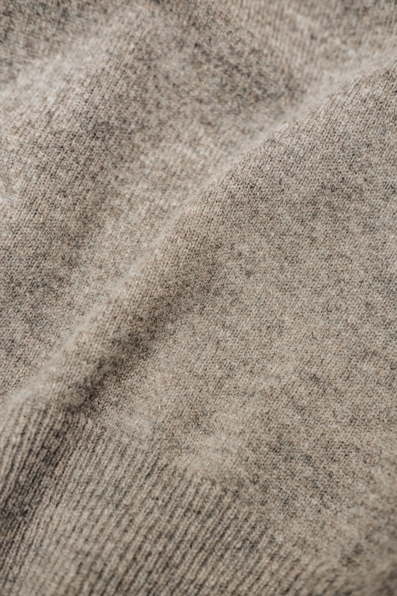 William Lockie Crew Neck Pullover in Vole