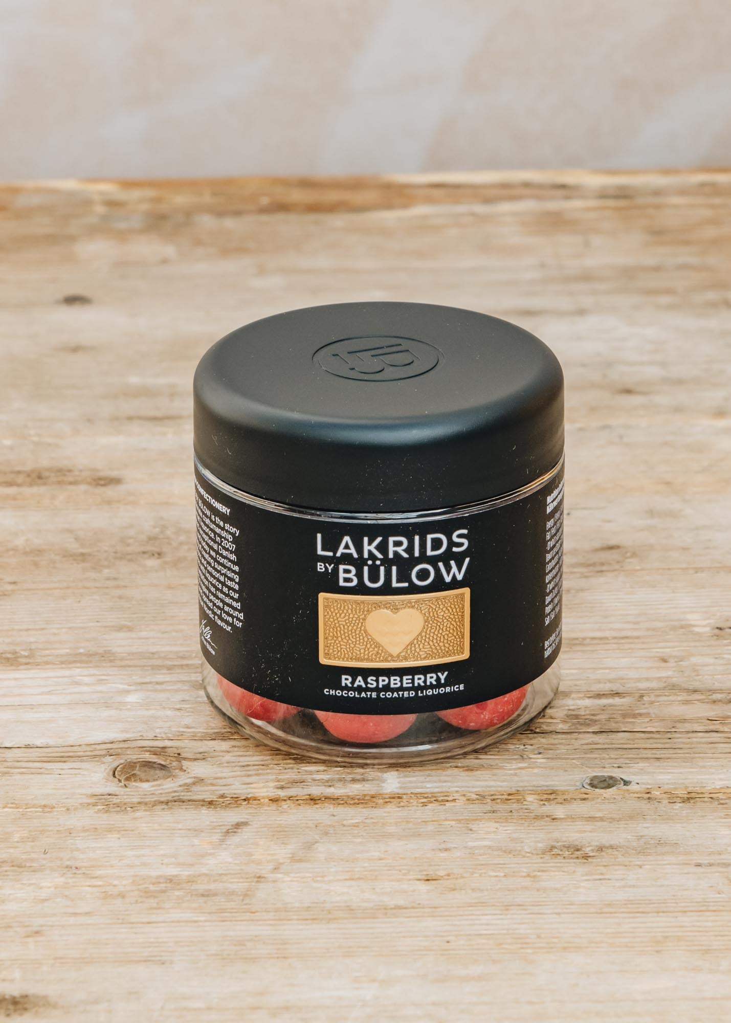 Lakrids by Bülow Crispy Raspberry Liquorice, 125g